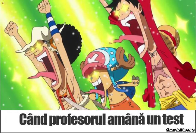 Când profesorul amână un test | poze haioase
