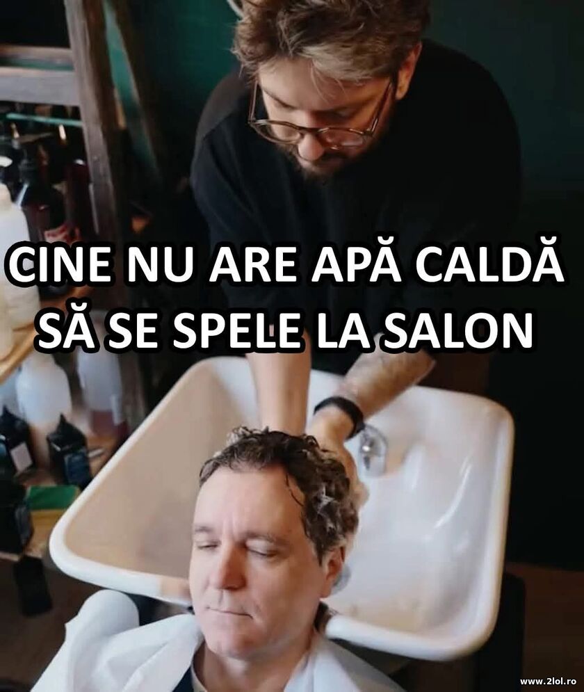 Cine nu are apa calda | poze haioase
