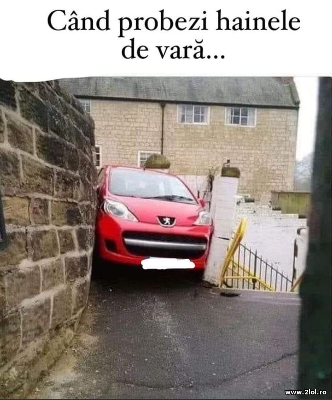 Cand probezi hainele de vara | poze haioase