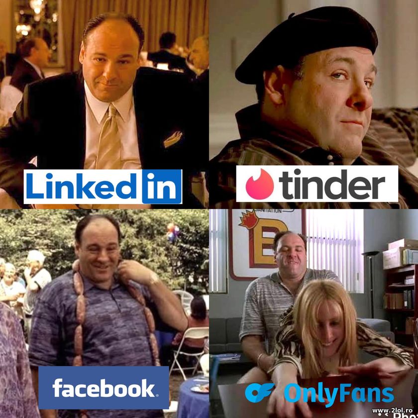 LinkedIn, Tineder, Facebook and OnlyFans | poze haioase
