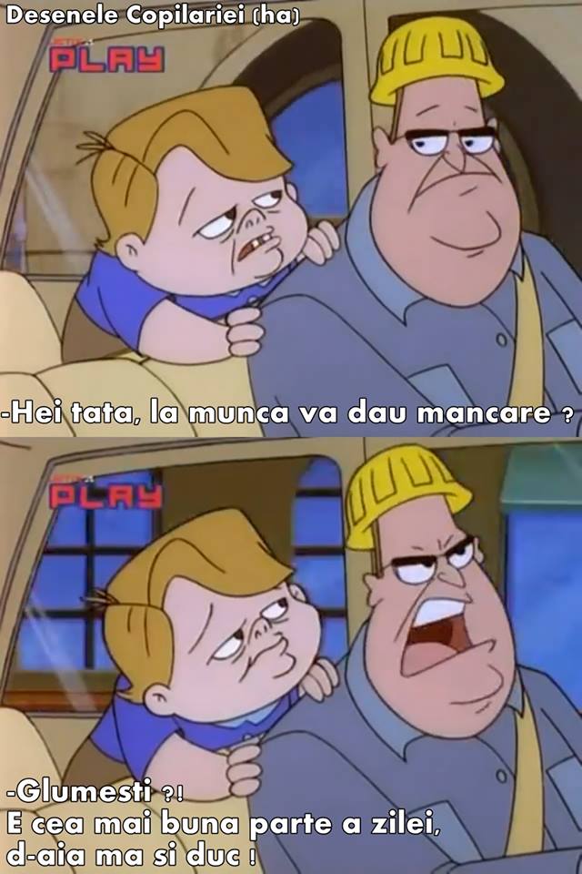 De ce se duce la muncă | poze haioase