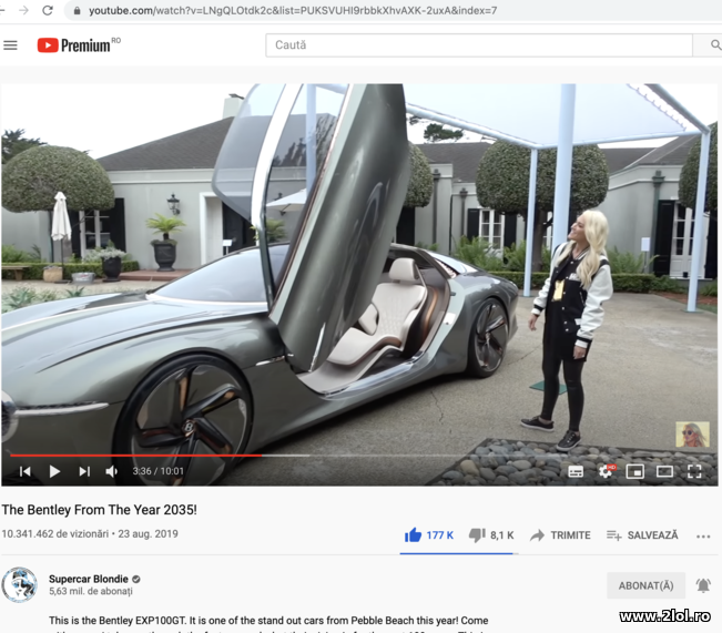 Bentley EXP100GT | poze haioase