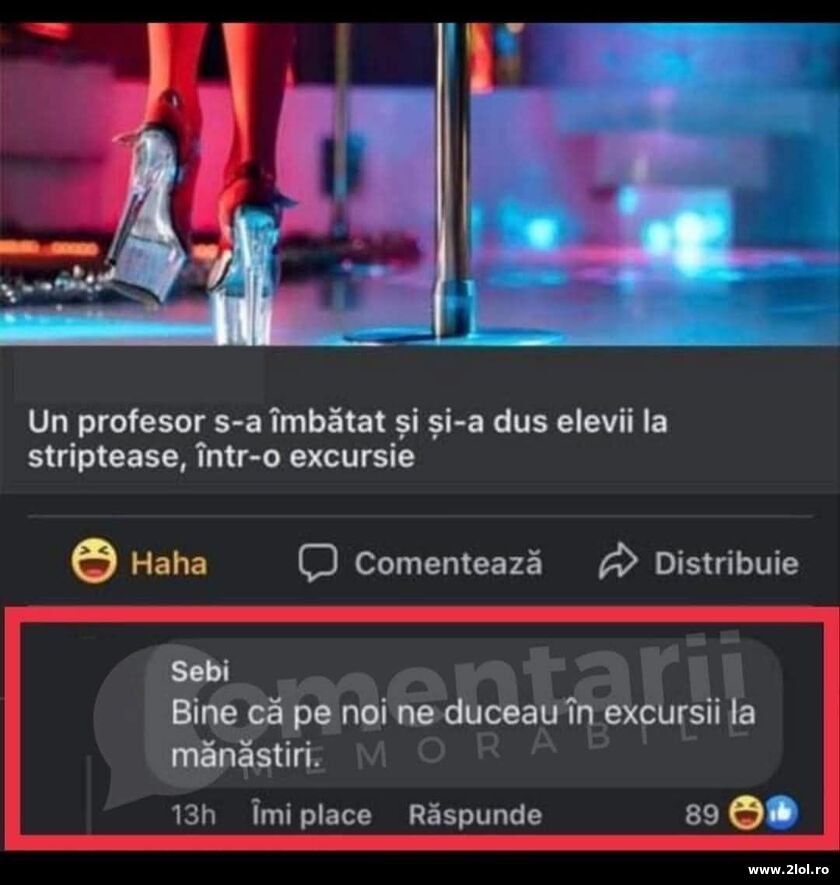 Cu elevii la striptease | poze haioase