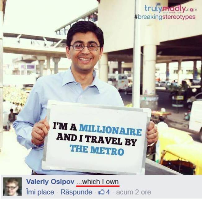 De asta merge cu metroul | poze haioase