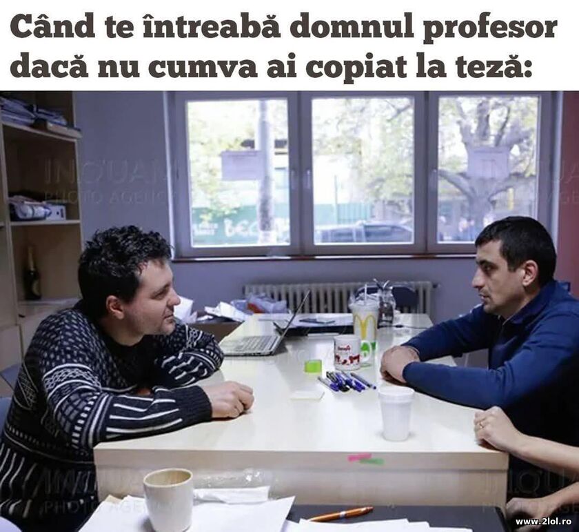 Cand te intreaba domnul profesor | poze haioase