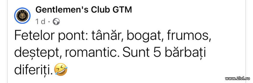 Fetelor pont tanar,bogat,frumos, destept, romantic | poze haioase