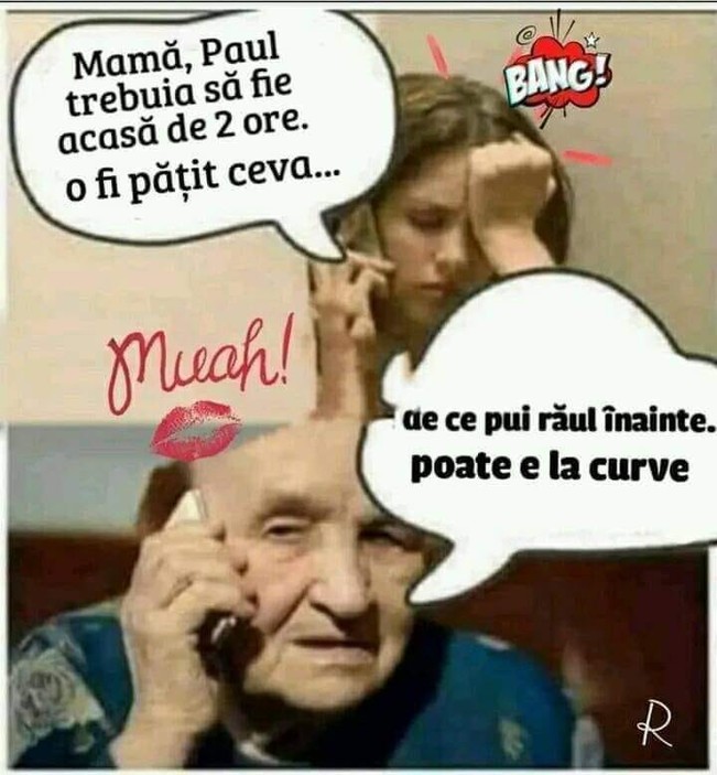 De ce pui raul inainte? | poze haioase