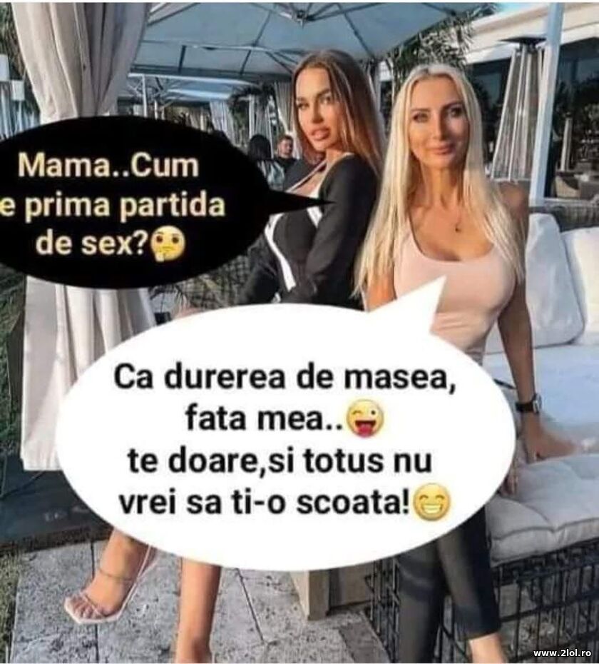 Cum e prima data? | poze haioase