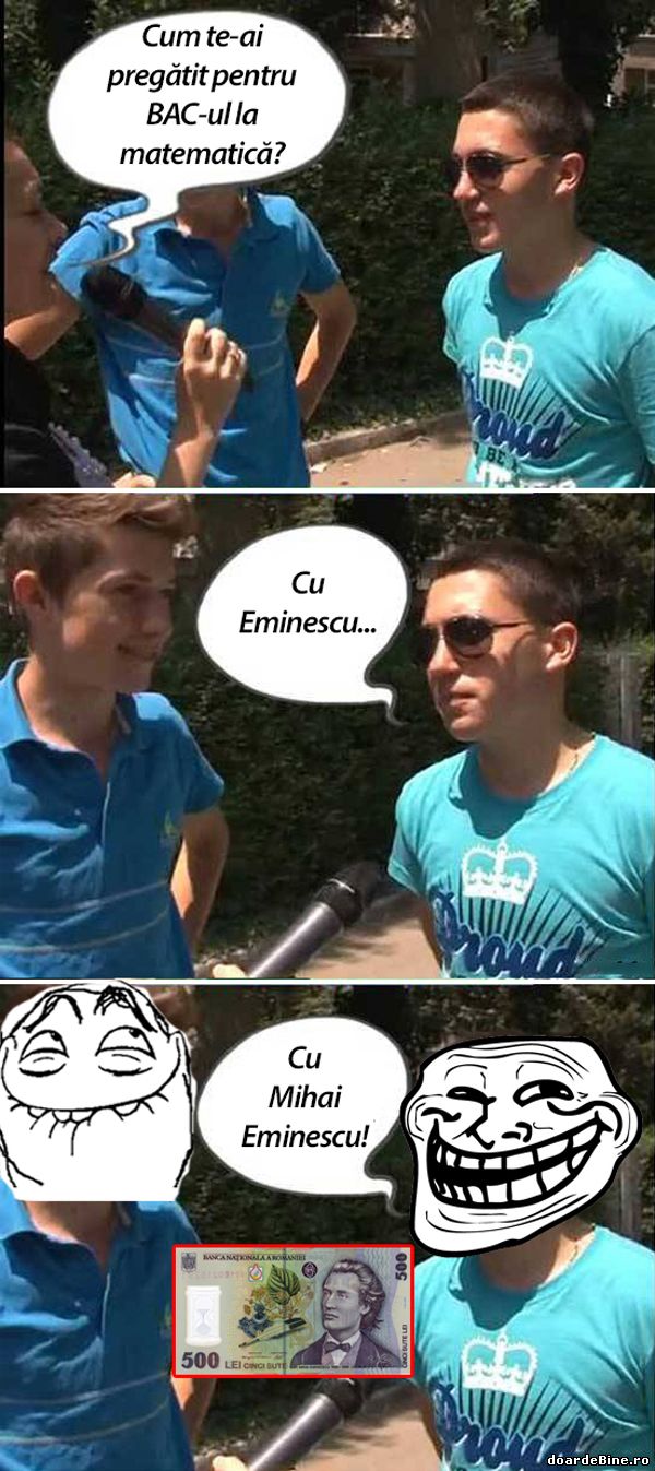 Cum te-ai pregătit pentru BAC-ul la matematică? | poze haioase
