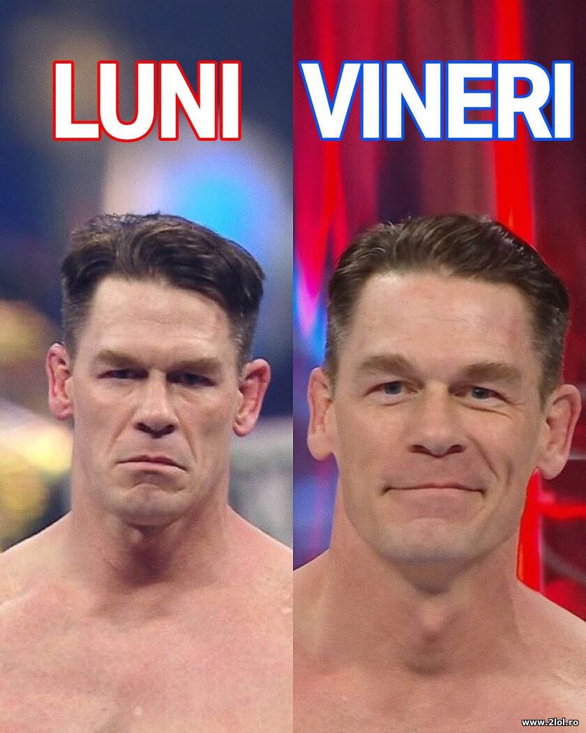 Luni si Vineri | poze haioase