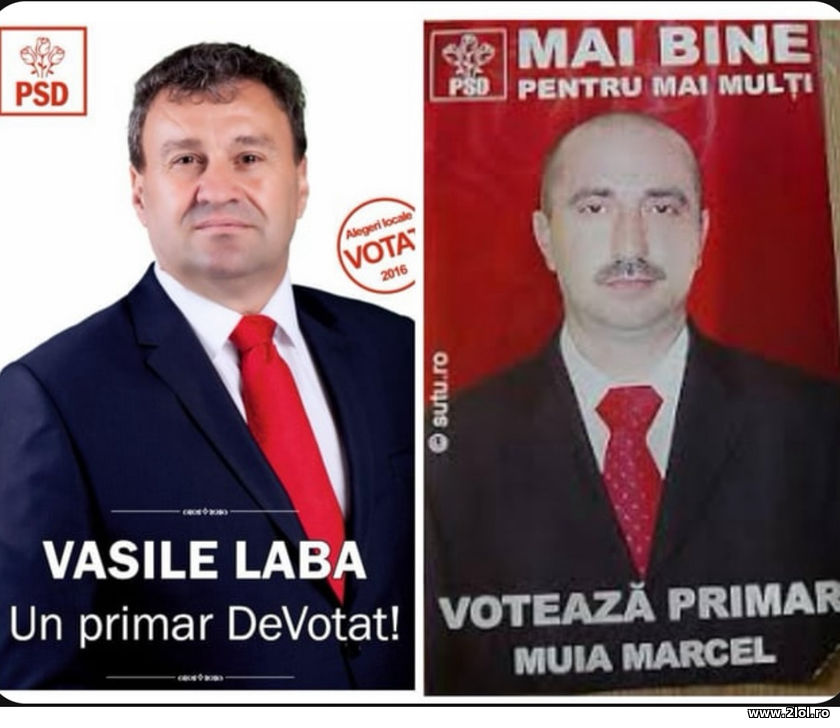 Vasile Laba si Marcel Muia | poze haioase