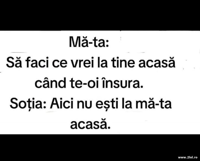 Sa faci ce vrei la tine acasa | poze haioase