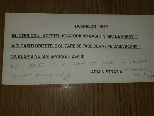 Răspunsul domnului Hoţ | poze haioase