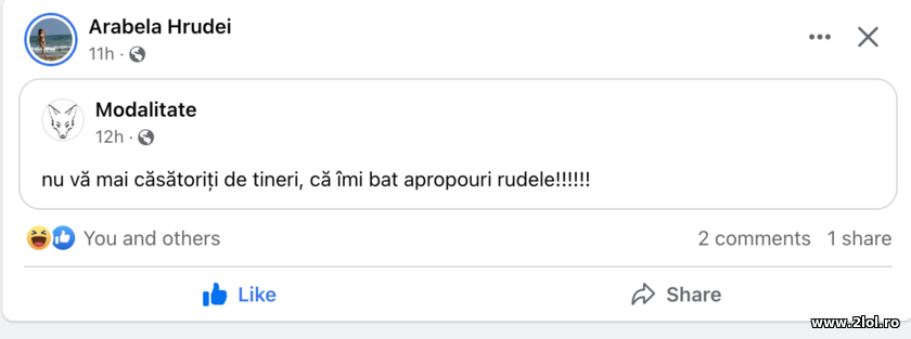 Nu va mai casatoriti de tineri | poze haioase