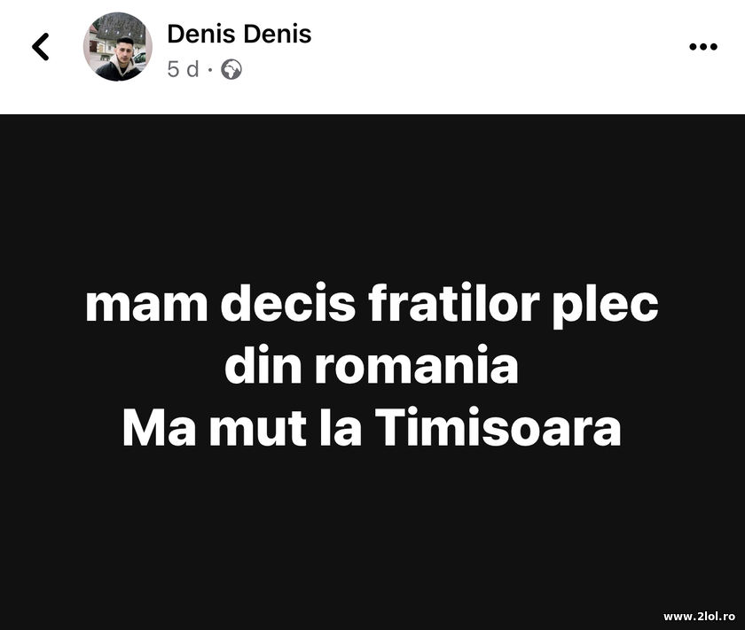 M-am decis. Plec din Romania. Timisoara | poze haioase