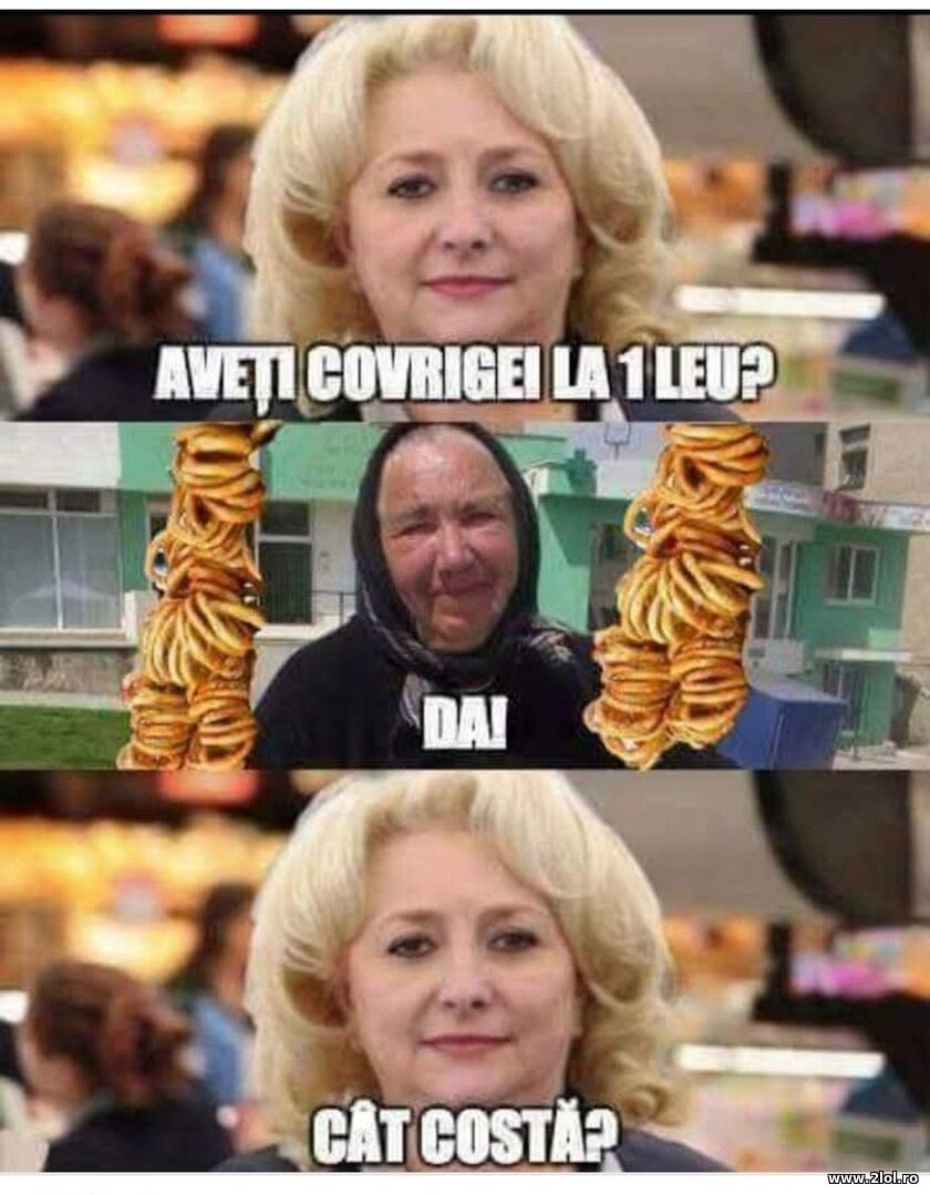 Aveti covrigei la 1 leu? | poze haioase