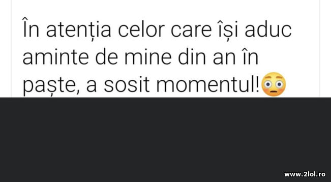 Care isi aduc aminte de mine din an in Paste | poze haioase