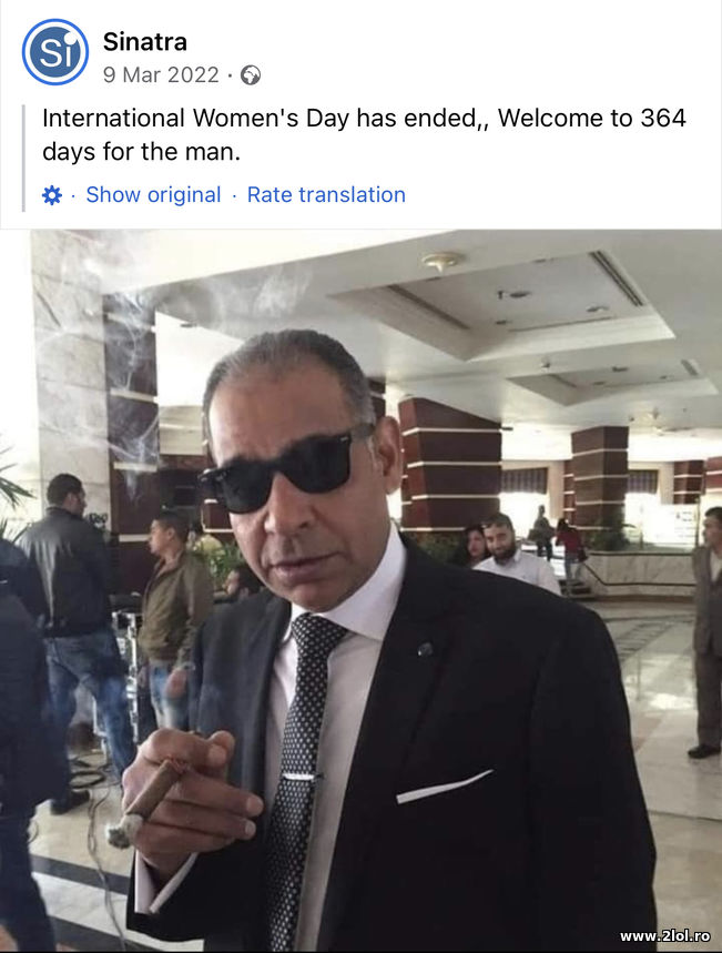 International Women's Day has ended | poze haioase