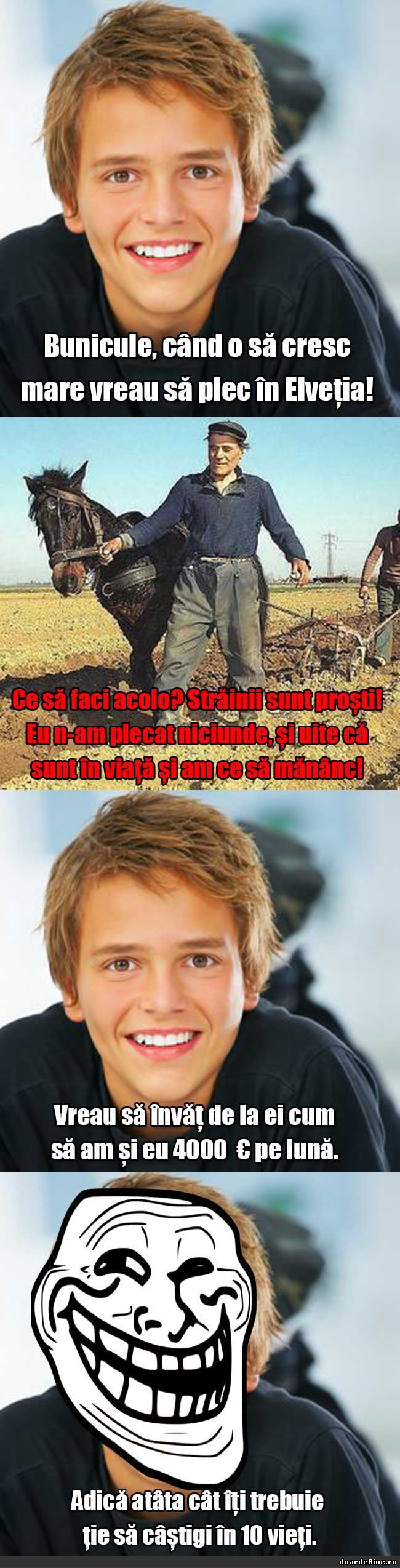 Părerea țăranului român despre străini | poze haioase