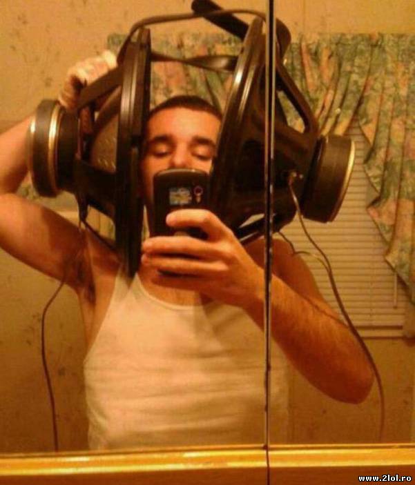 Noile mele căşti poze haioase