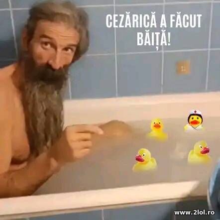 Cezarica a facut cata baita poze haioase