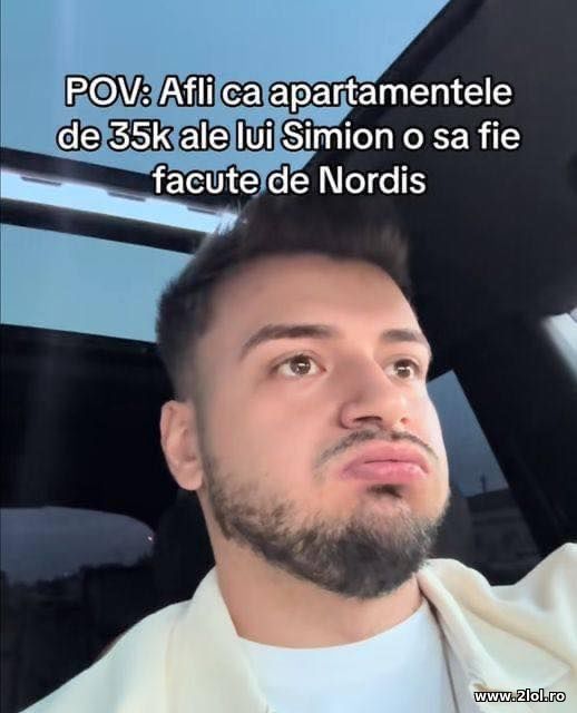 Apartamentele lui Simion facute de Nordis poze haioase