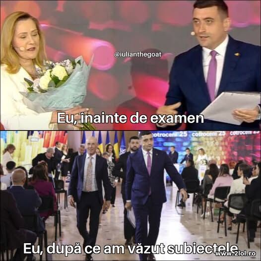 Eu inainte de examen poze haioase