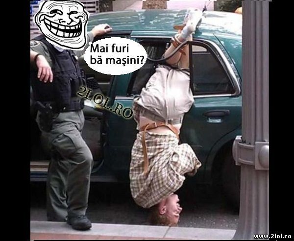 Cum ar trebui să fie pedepsiţi hoţii de maşini poze haioase