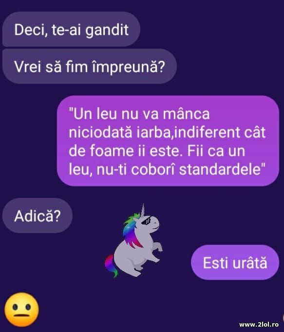 Vrei sa fim impreuna? poze haioase