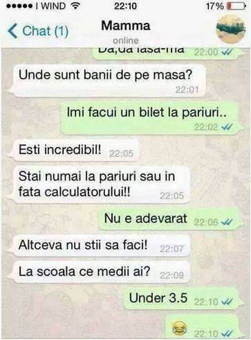 Stai numai la pariuri ... poze haioase