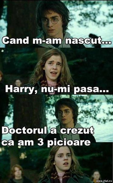 Cand m-am nascut, doctorul mi-a spus poze haioase