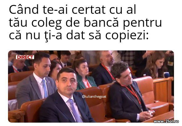 Cand te-ai certat cu al tau coleg poze haioase