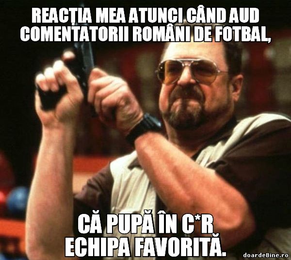 Comentatorii români de fotbal sunt pupincuriști? poze haioase