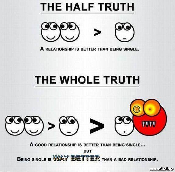 Întregul adevăr depre relații poze haioase