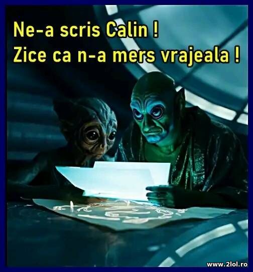 Ne-a scris Calin poze haioase
