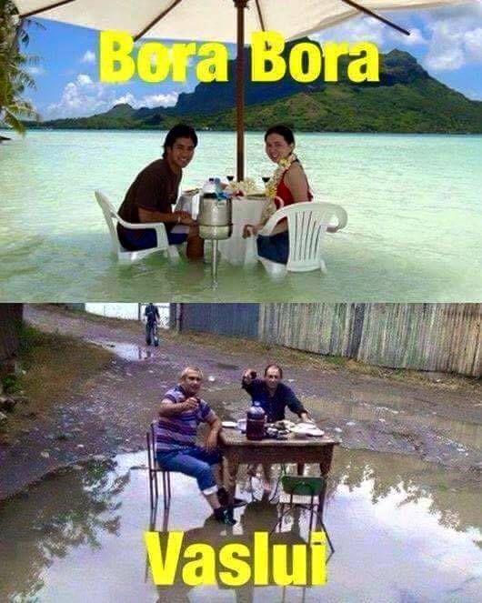 Bora Bora vs. Vaslui poze haioase