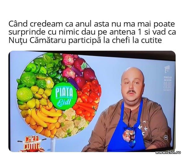 Nutu Camataru la Chefi la Cutite poze haioase