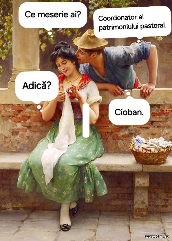 Ce meserie ai? poze haioase