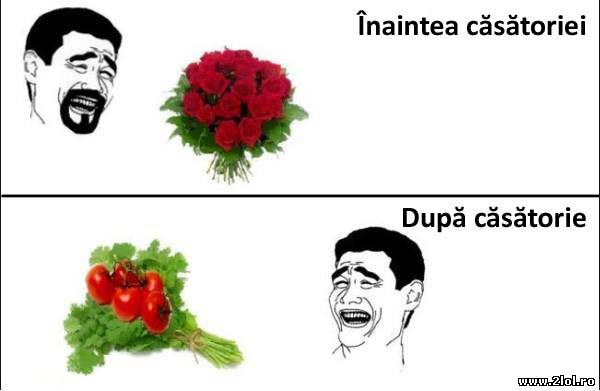 Cadourile, înainte și după căsătorie poze haioase