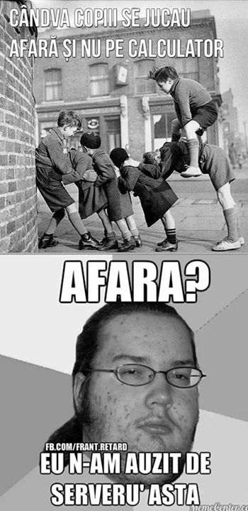 Cândva copiii se jucau afară poze haioase