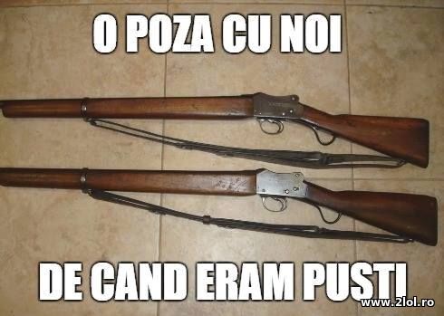 O poza de cand eram pusti poze haioase