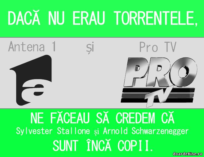 Dacă nu erau torrentele poze haioase