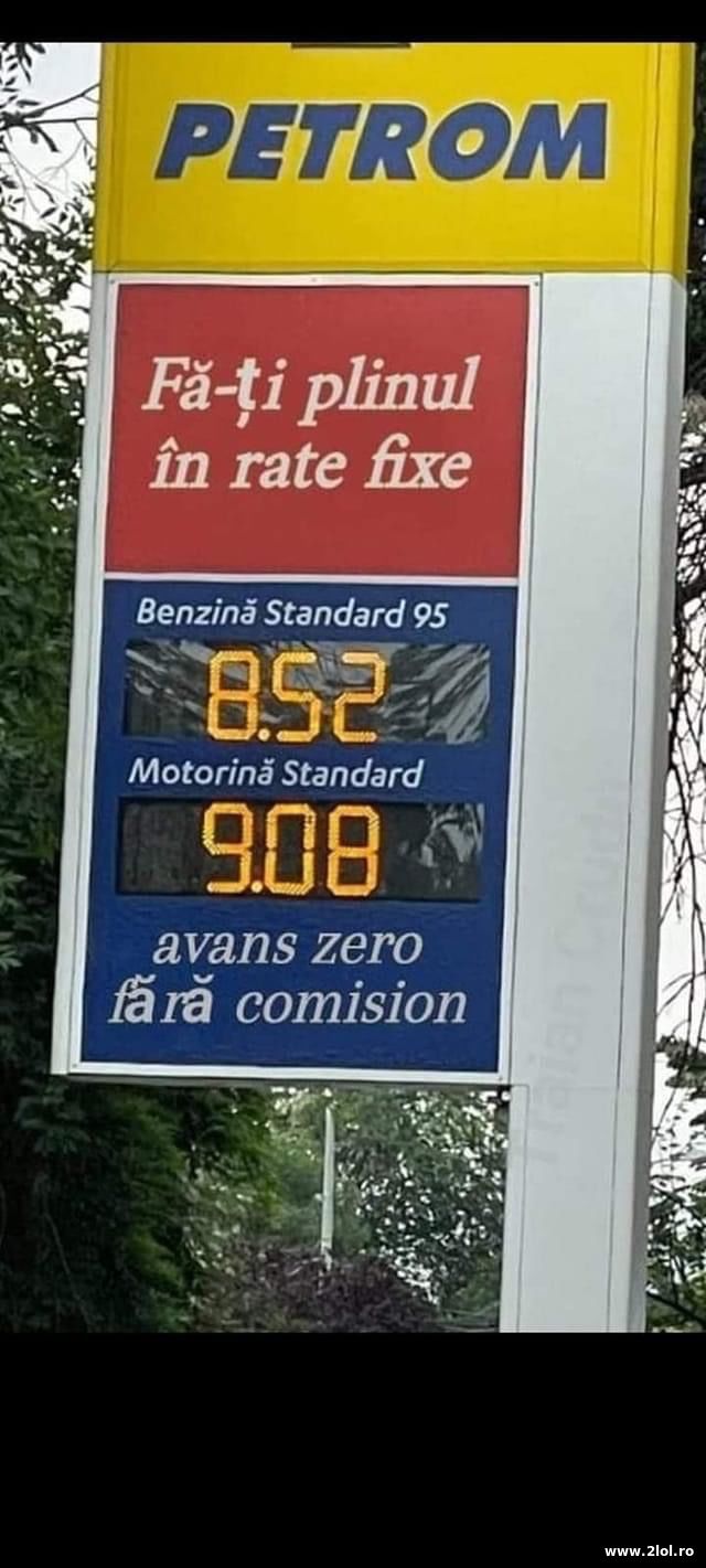 Fa-ti plinul in rate poze haioase