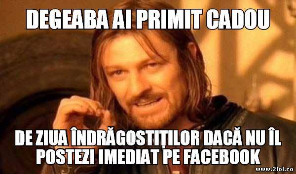 Degeaba primești cadou de ziua îndrăgostiților poze haioase