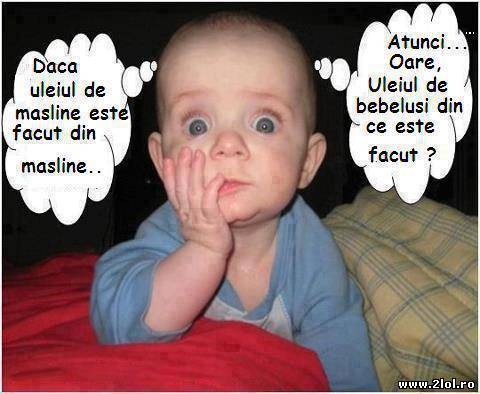 Din ce este facut uleiul de bebelusi? poze haioase
