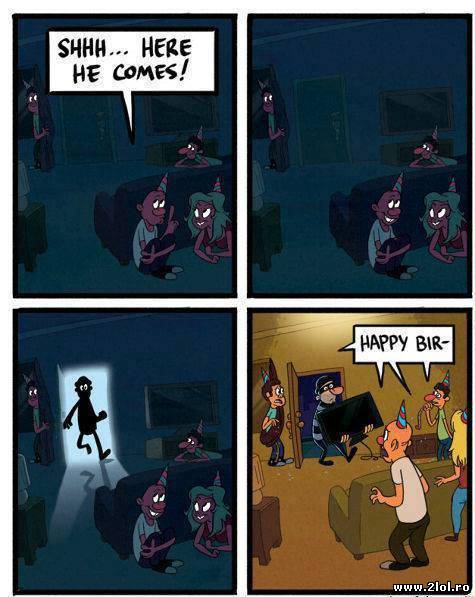 În loc să surprindă, au fost surprinși poze haioase