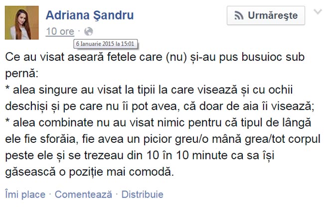 Fetele care (nu) și-au pus busuioc sub pernă poze haioase