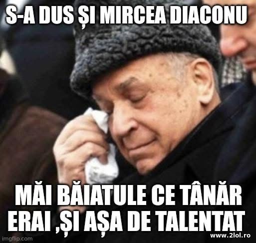 S-a dus si Mircea Diaconu - Ion Iliescu poze haioase