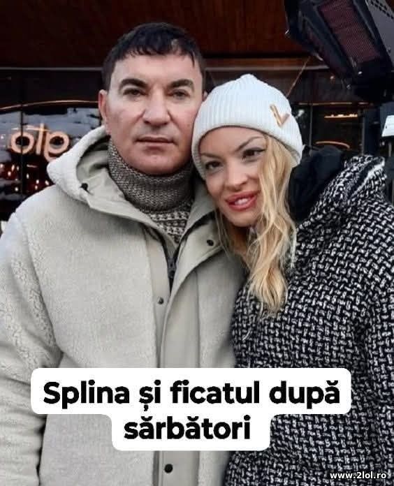 Splina si ficatul dupa sarbatori poze haioase