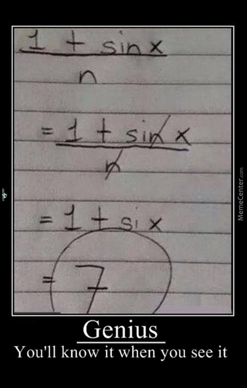 Matematica este ușoară poze haioase